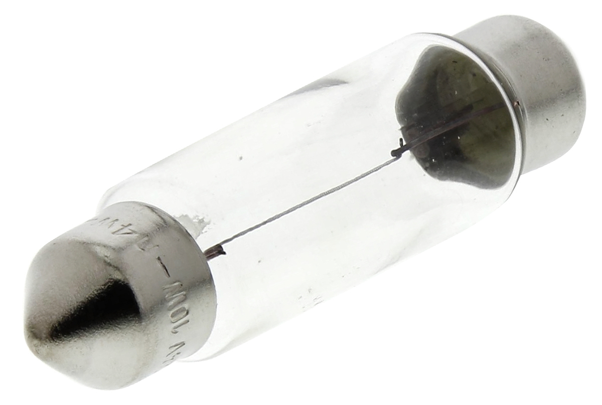 Osram SV8.5-8 Automotive Incandescent Lamp, Clear, 24 V
