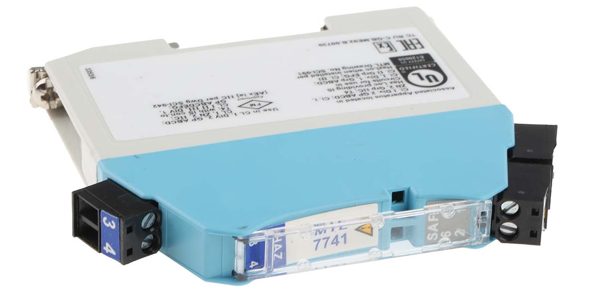 Eaton 1 Channel Zener Barrier, Intrinsic Safety Barrier, Digital Input, ATEX