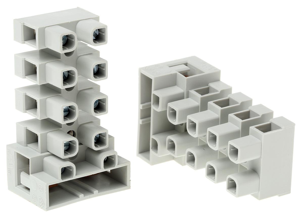 CAMDENBOSS Fused Terminal Block, 5-Way, 20A, 4 mm² Wire, Screw Down Termination