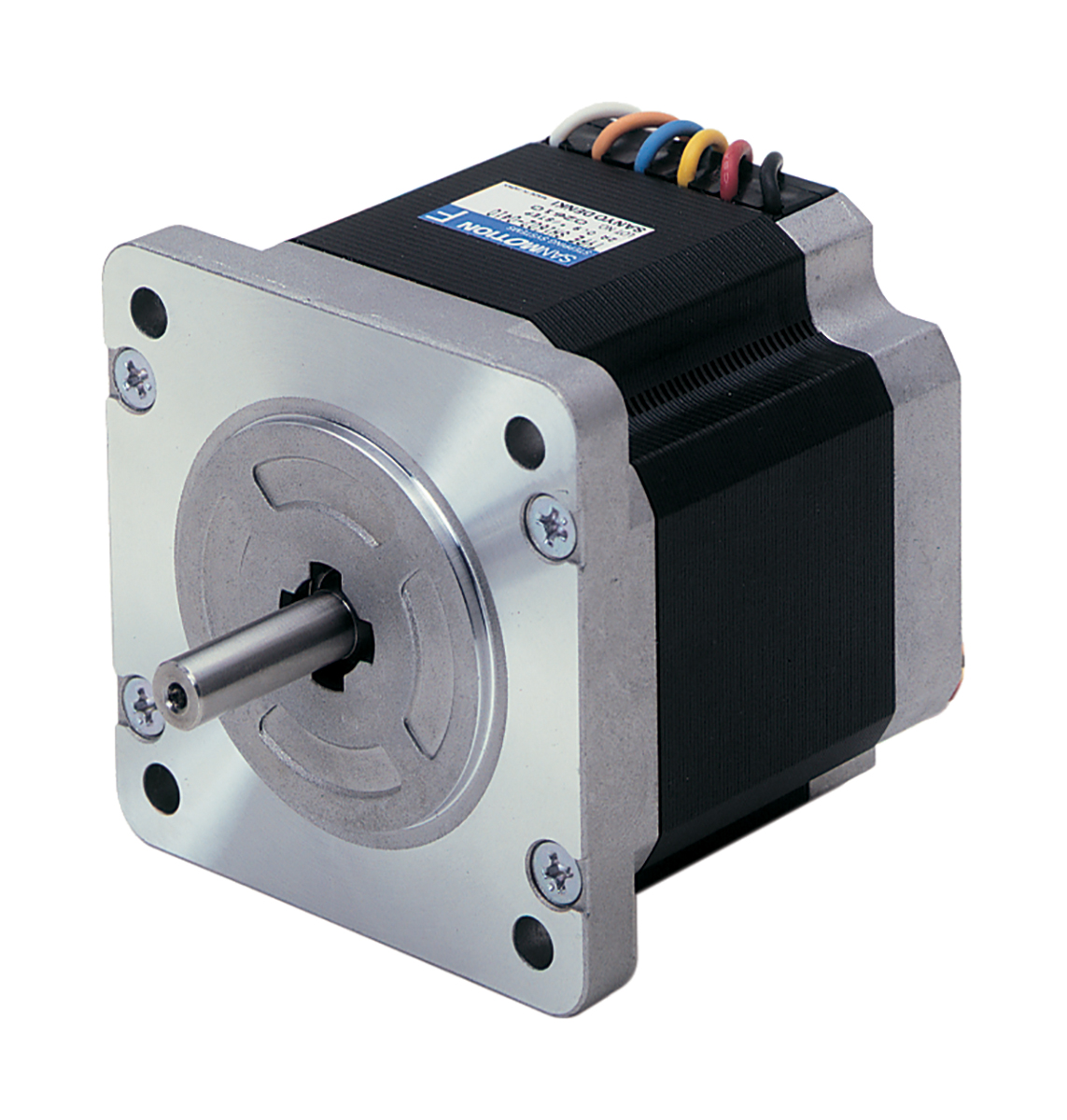 Sanyo Denki SM2863 Series Hybrid, Single Shaft Stepper Motor, 9.0Nm Torque, 100 V, 1.8°, 85.5 x 85.5mm Frame, 14mm Shaft