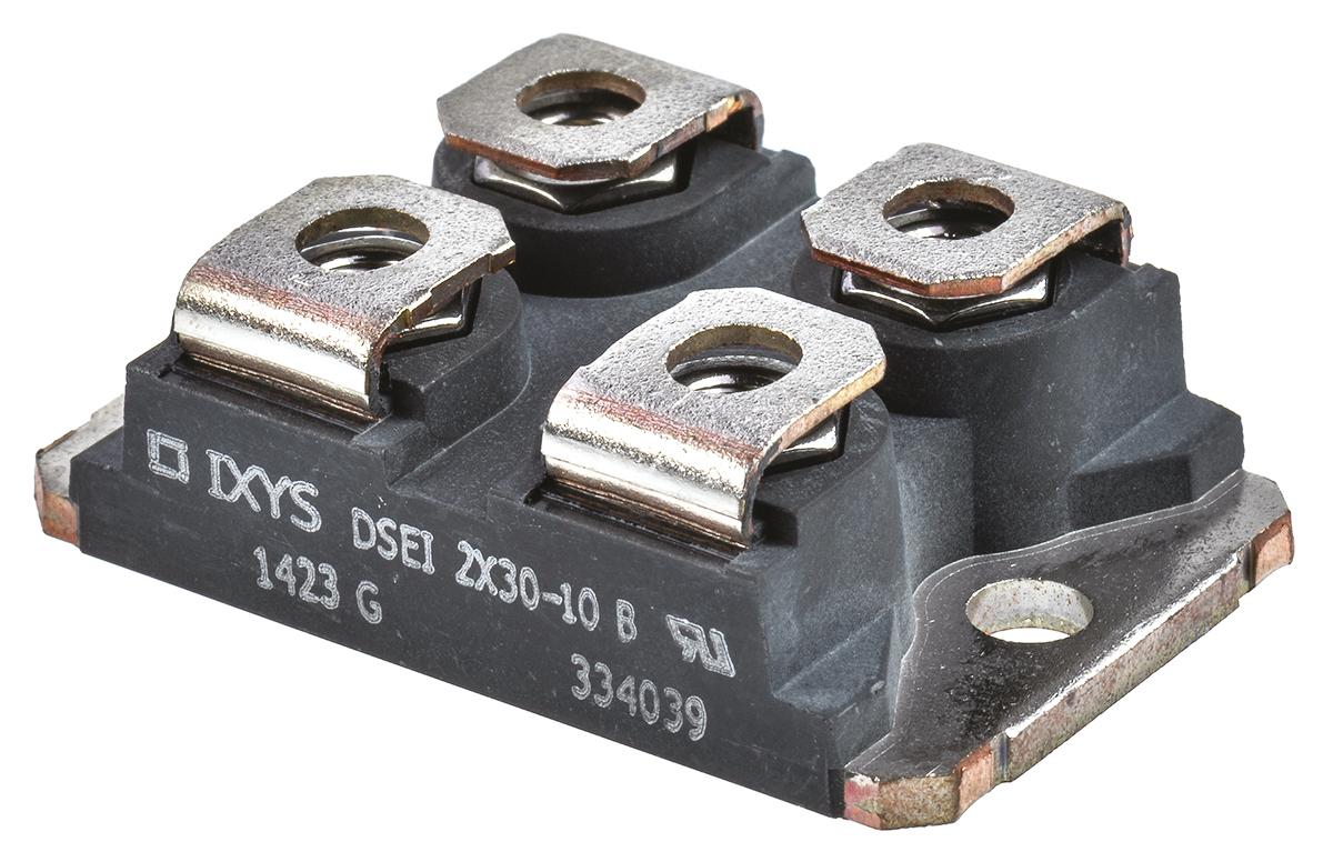 IXYS 1 kV 30 A Diode Switching 4-Pin SOT-227 DSEI2X30-10B