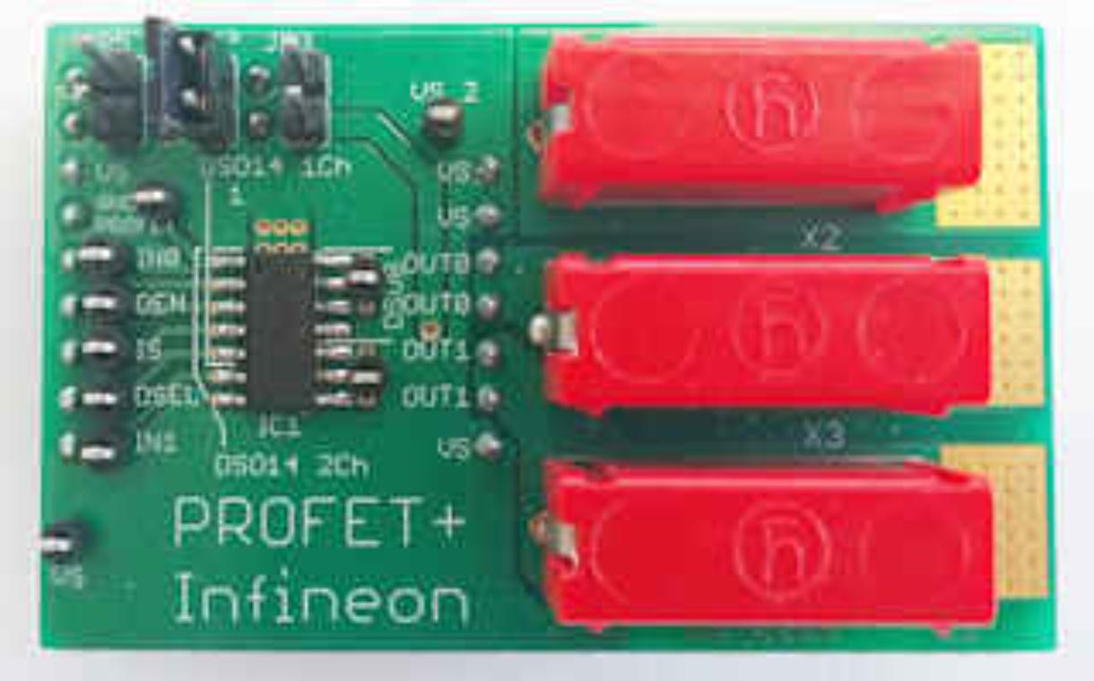 Infineon BTS5200-ENA DAUGH BRD Evaluation Board for BTS5200-1ENA for Automotive