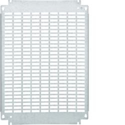 Hager Stainless Steel Perforated Mounting Plate, 343mm W, 480mm L