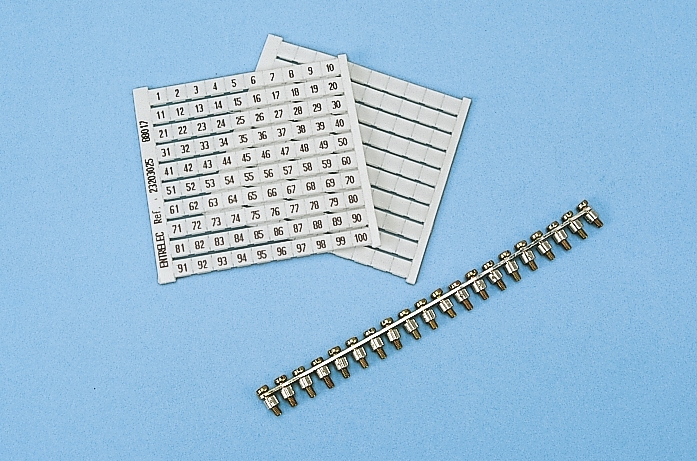 Entrelec BJD Series Jumper Bar for Use with DIN Rail Terminal Blocks