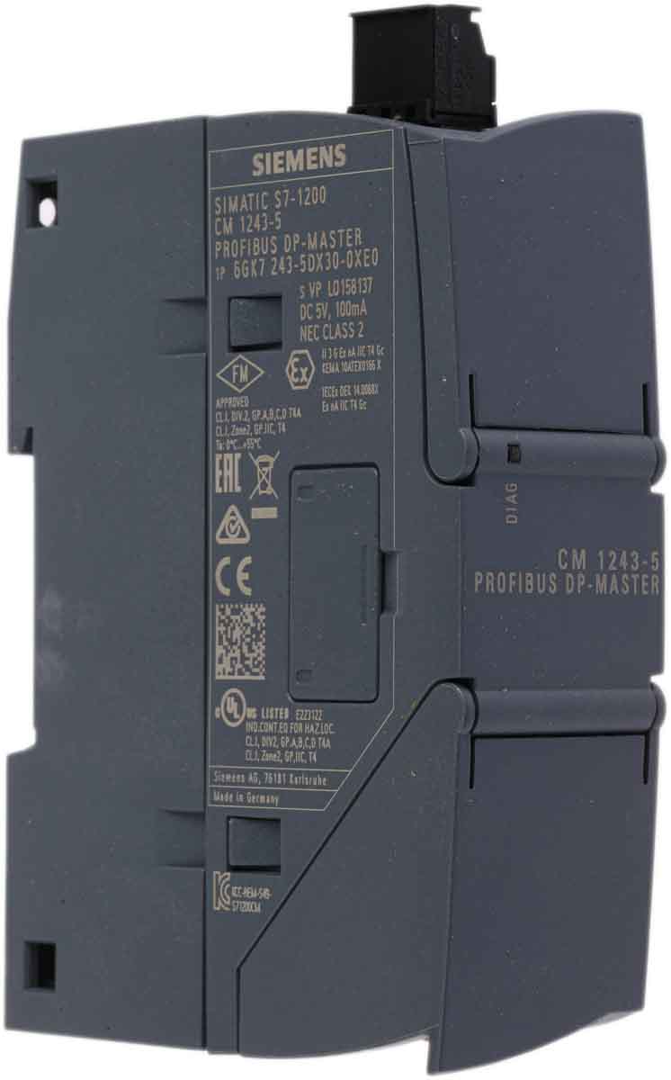 Siemens S7-1200 Series PLC I/O Module for Use with S7-1200 Series, 24 V