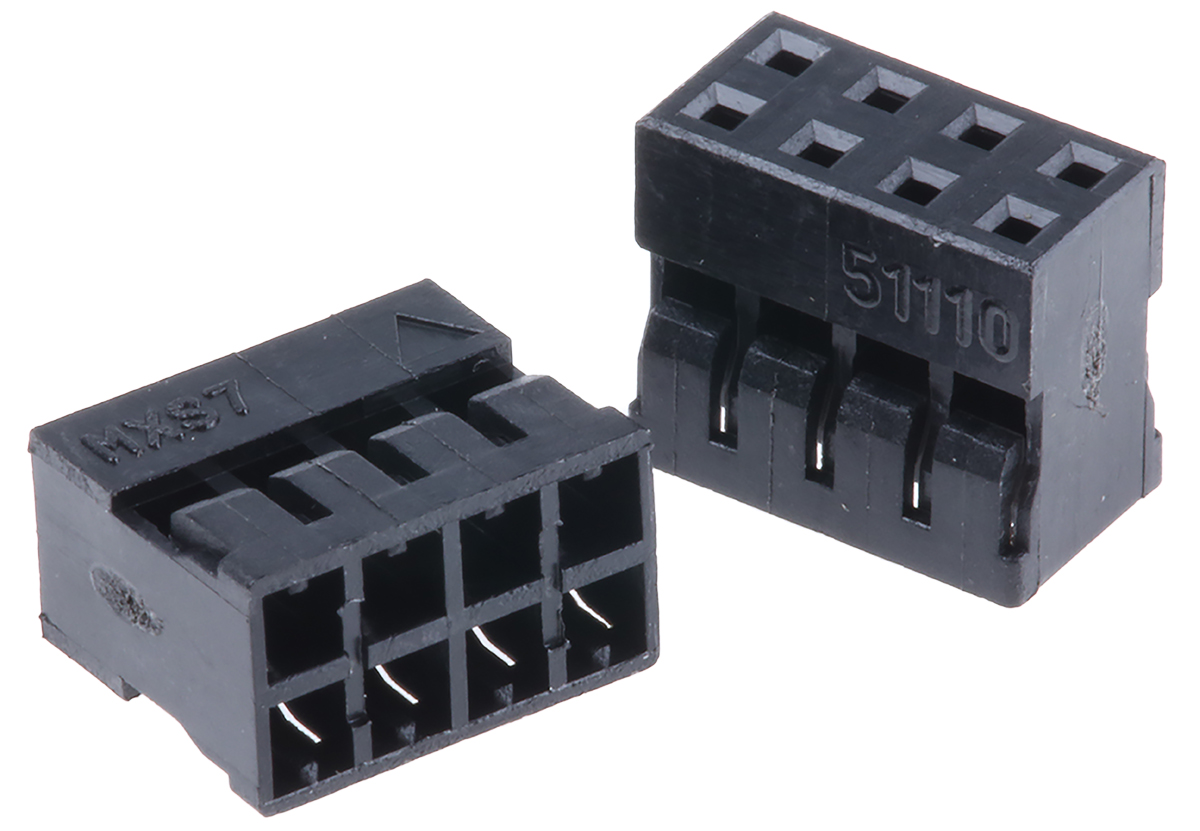 Molex, Milli-Grid Female Connector Housing, 2mm Pitch, 8 Way, 2 Row