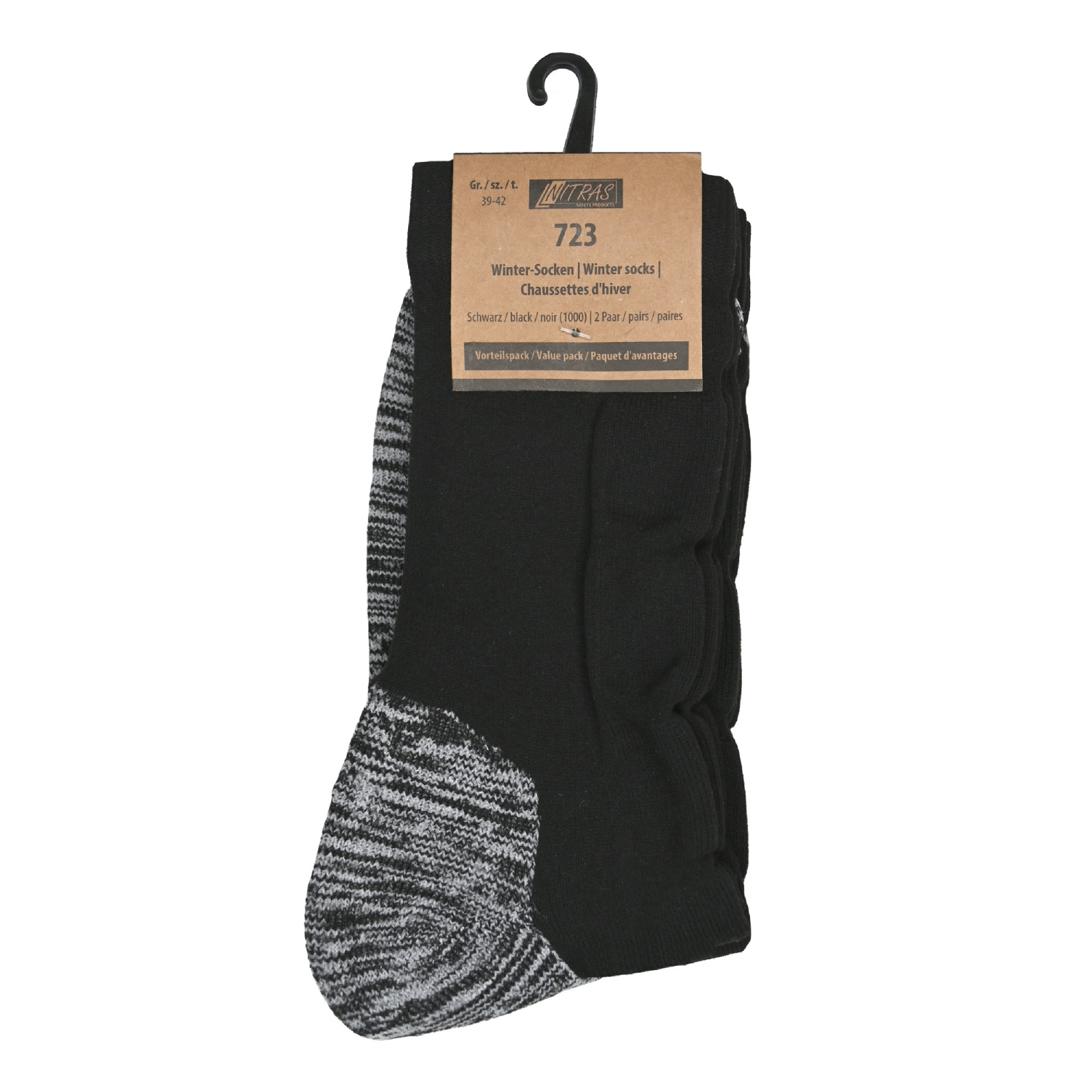 Black Socks, size 35/38
