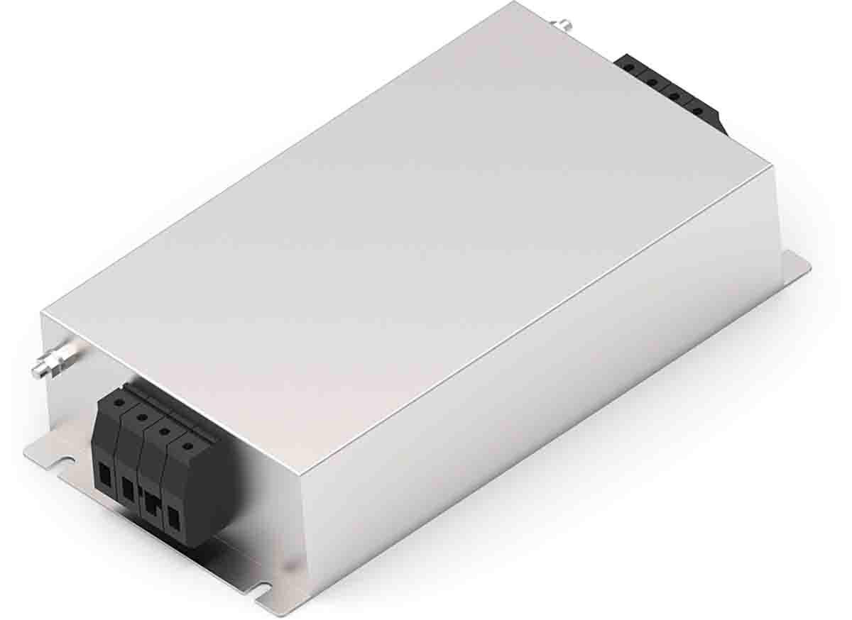 TE Connectivity, KEV 20A 520 V ac 50/60Hz, Chassis Mount EMI Filter, Terminal Block 3 Phase