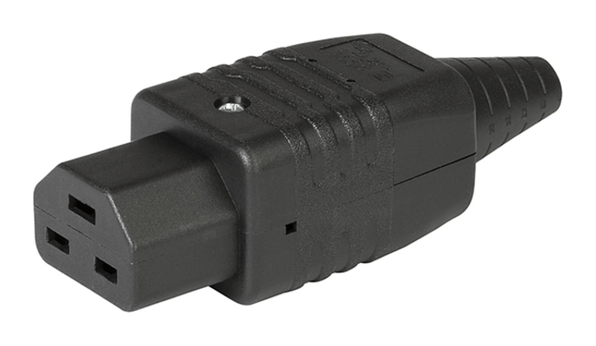 Schurter C21 Cable Mount IEC Connector Socket, 16A, 250 V