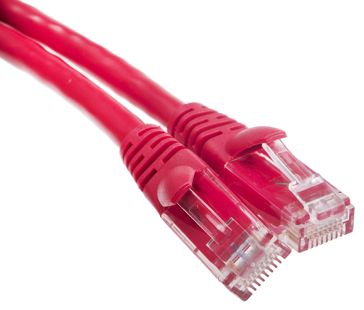RS PRO, 10m Cat6, Red RJ45 to Male RJ45 Male, U/UTP Unshielded, Terminated PVC Sheath