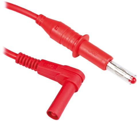 Staubli, 19A, 600V, Red, 1m Lead Length