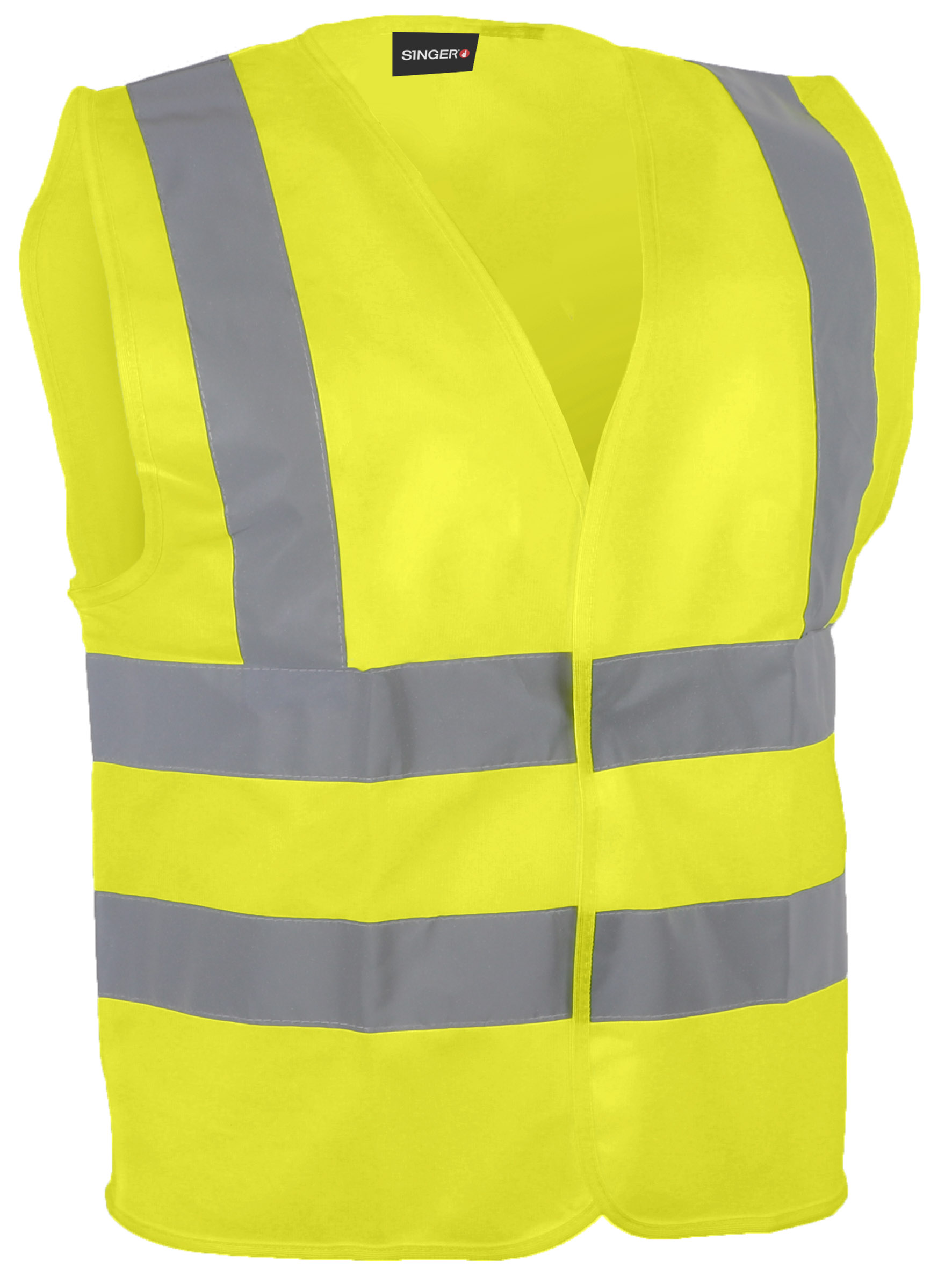 SINGER SAFETY Yellow Hi Vis Vest, M
