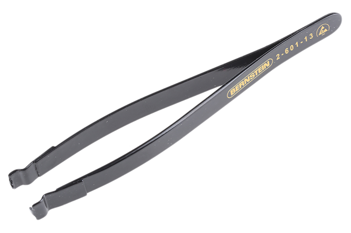 Bernstein 125 mm, Stainless Steel, ESD Tweezers