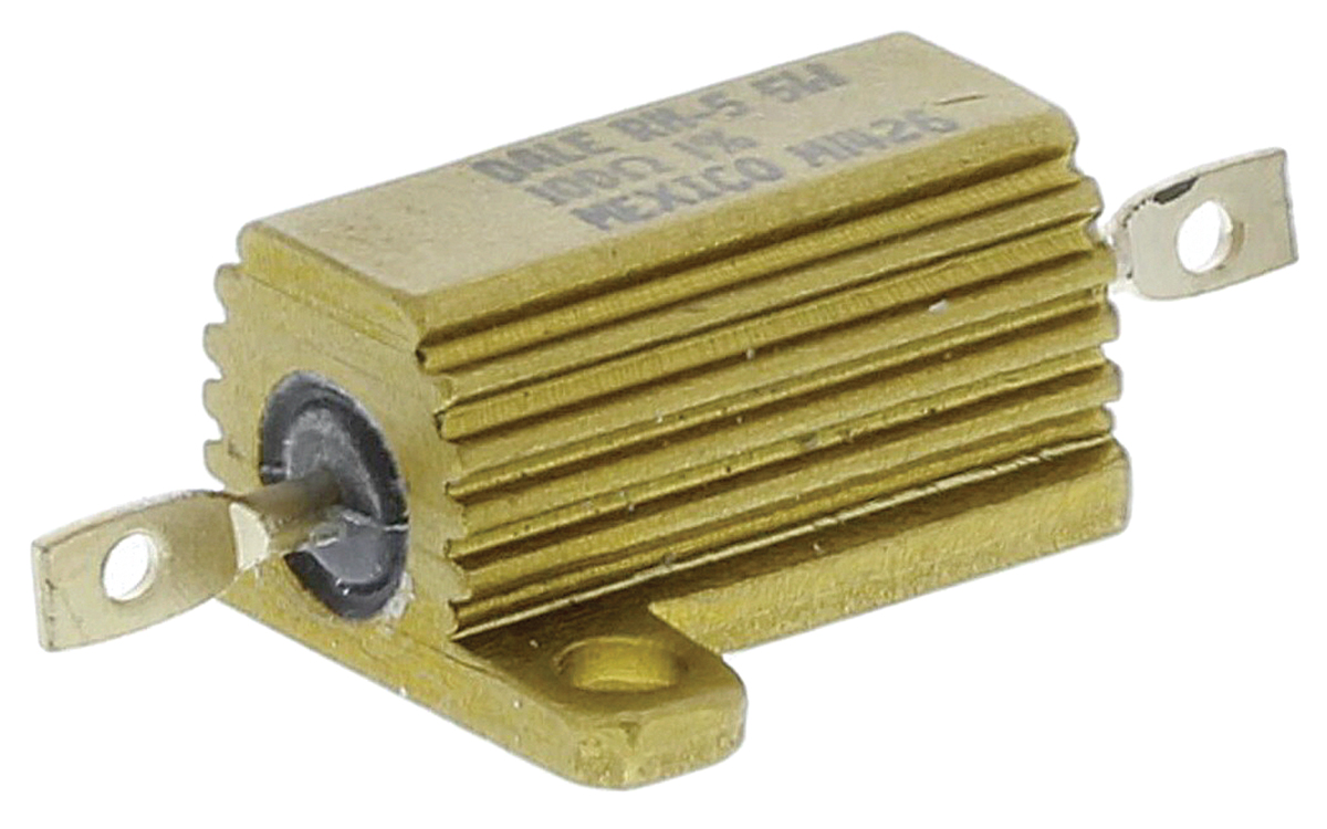 Vishay, 100Ω 7.5W Wire Wound Chassis Mount Resistor RH005100R0FE02 ±1%