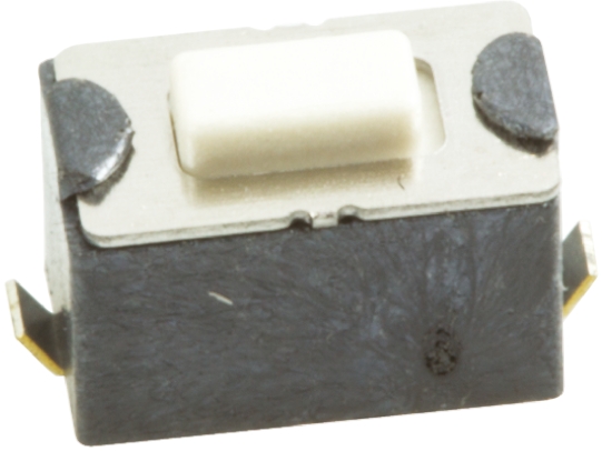 Wurth Elektronik White Tactile Switch, SPST 50 mA @ 12 V dc 1.5mm Surface Mount