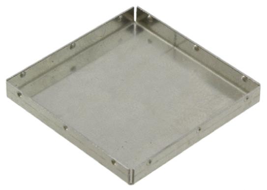 Wurth Elektronik WIR-SHC Tin Plated Steel PCB Enclosure, 26.8 x 26.8 x 3mm