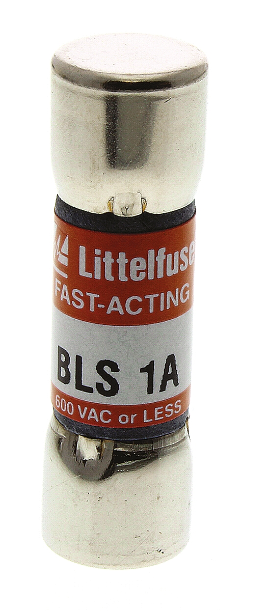 Littelfuse 1A F Cartridge Fuse, 10 x 35mm