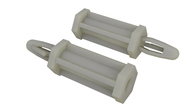 RS PRO Nylon Circuit Board Support for 4mm PCB Hole