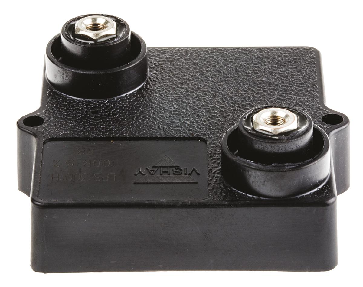 Vishay, 100Ω 300W Thick Film Chassis Mount Resistor LPS0300H1000JB ±5%