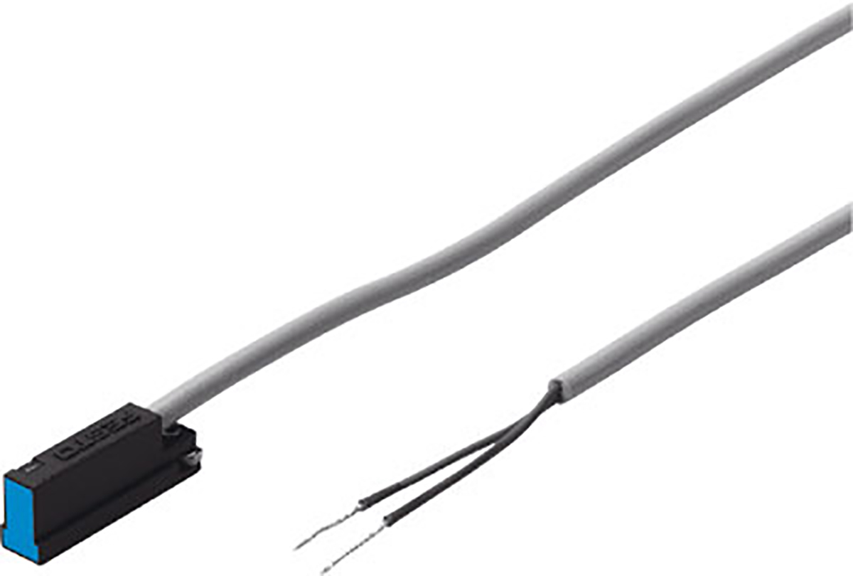 Festo Proximity Sensor Pneumatic Position Detector, IP65, IP67, 3 to 230V ac/dc, NO Operation, SME-8, with LED