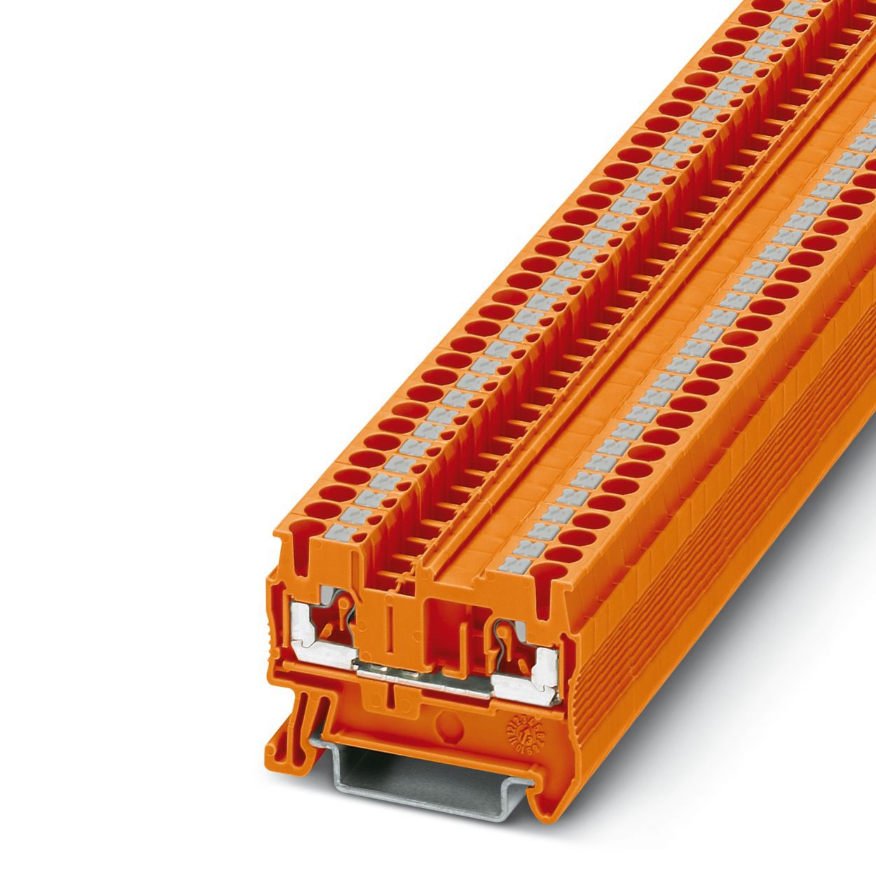 Phoenix Contact 3212329 PT 2 Series Orange, 4mm², Push In Termination, ATEX, IECEx