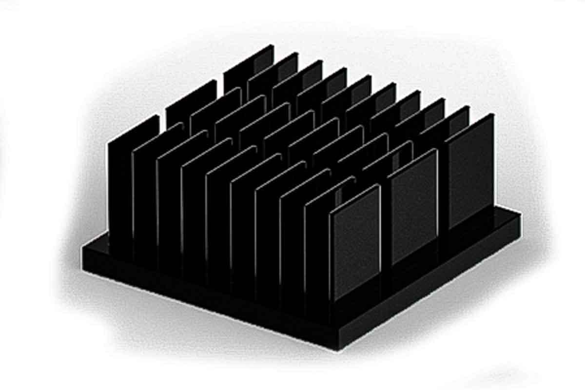 SPREADFAST Heatsink, Universal Square Alu, 25 x 25 x 11mm