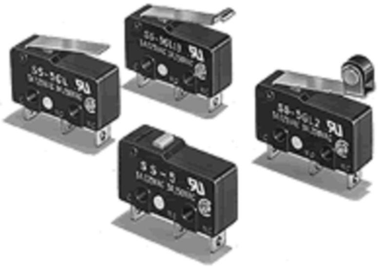 Omron Hinge Lever Limit Switch, IP40, SPDT, 125V ac Max