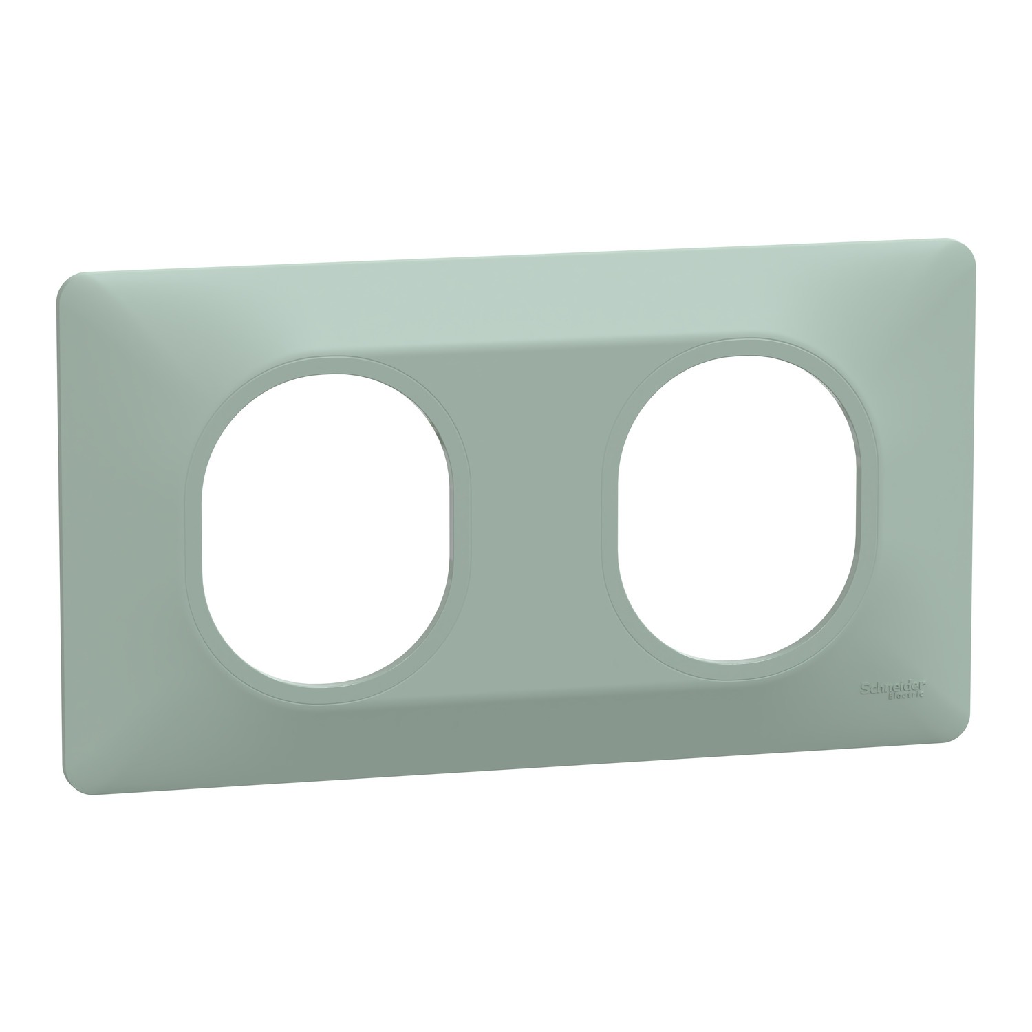 Green 2 Gang Light Switch Cover