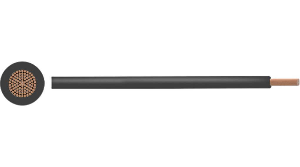 Stranded Wire LSZH 2.50mm BLK 100M