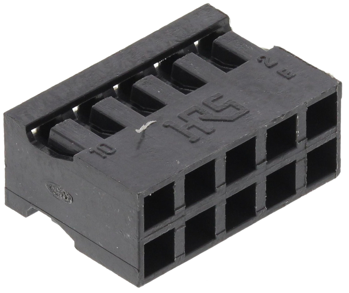 Hirose, A3B Female Connector Housing, 2mm Pitch, 10 Way, 2 Row