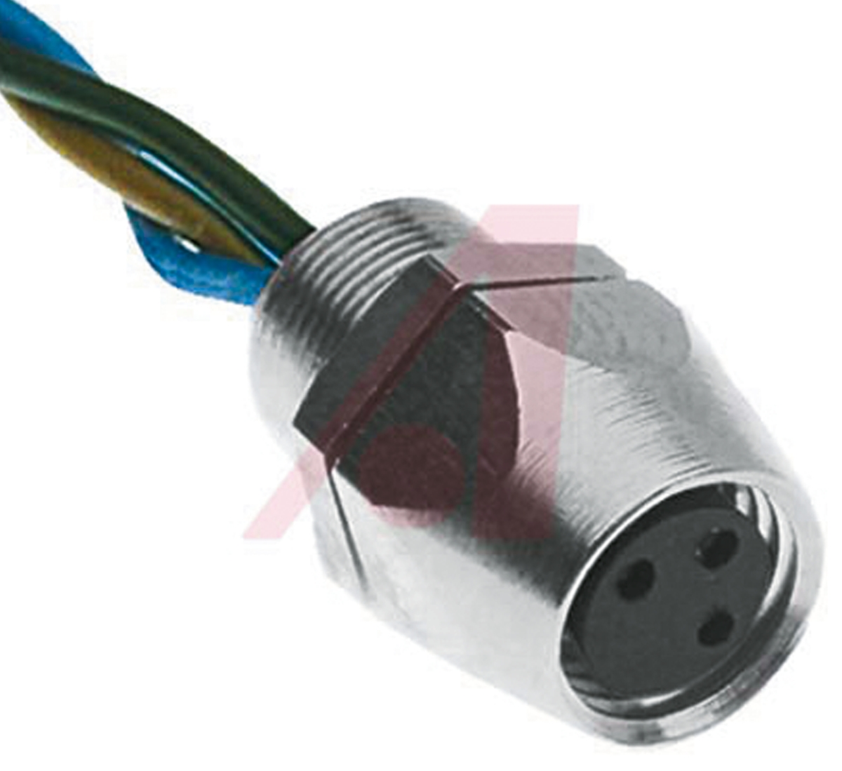 Turck Circular Connector, 3 Contacts, Panel, M8 Connector, Plug, Female, IP67, MFKS Series