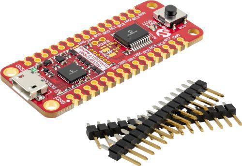 Microchip PIC18F16Q40 Curiosity Nano Evaluation Kit Microcontroller Development Board EV70C97A