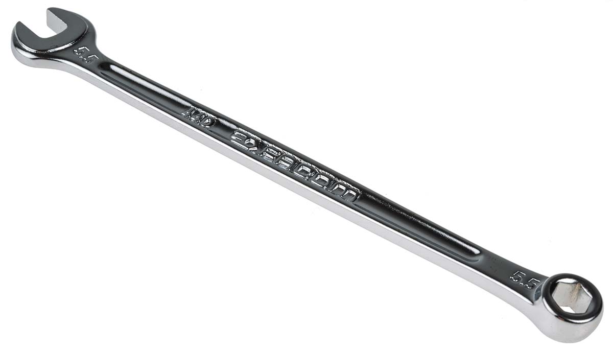 Facom 440 Series Combination Spanner, 5.5mm, Metric, Double Ended, 115 mm Overall