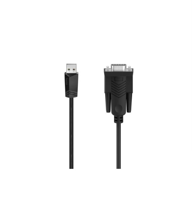 Hama USB 2.0, Male 9 Pin D-sub to Male USB A, 480Mbps, 1.5m