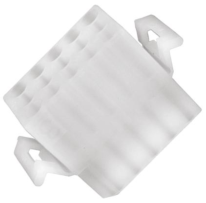Molex, STANDARD .093" Female Connector Housing, 5.03mm Pitch, 15 Way, 3 Row