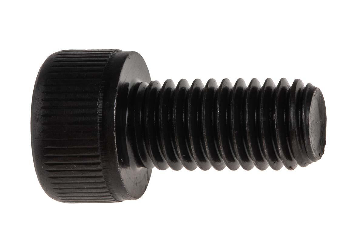 RS PRO Black, Self-Colour Steel Hex Socket Cap Screw, DIN 912, M8 x 16mm