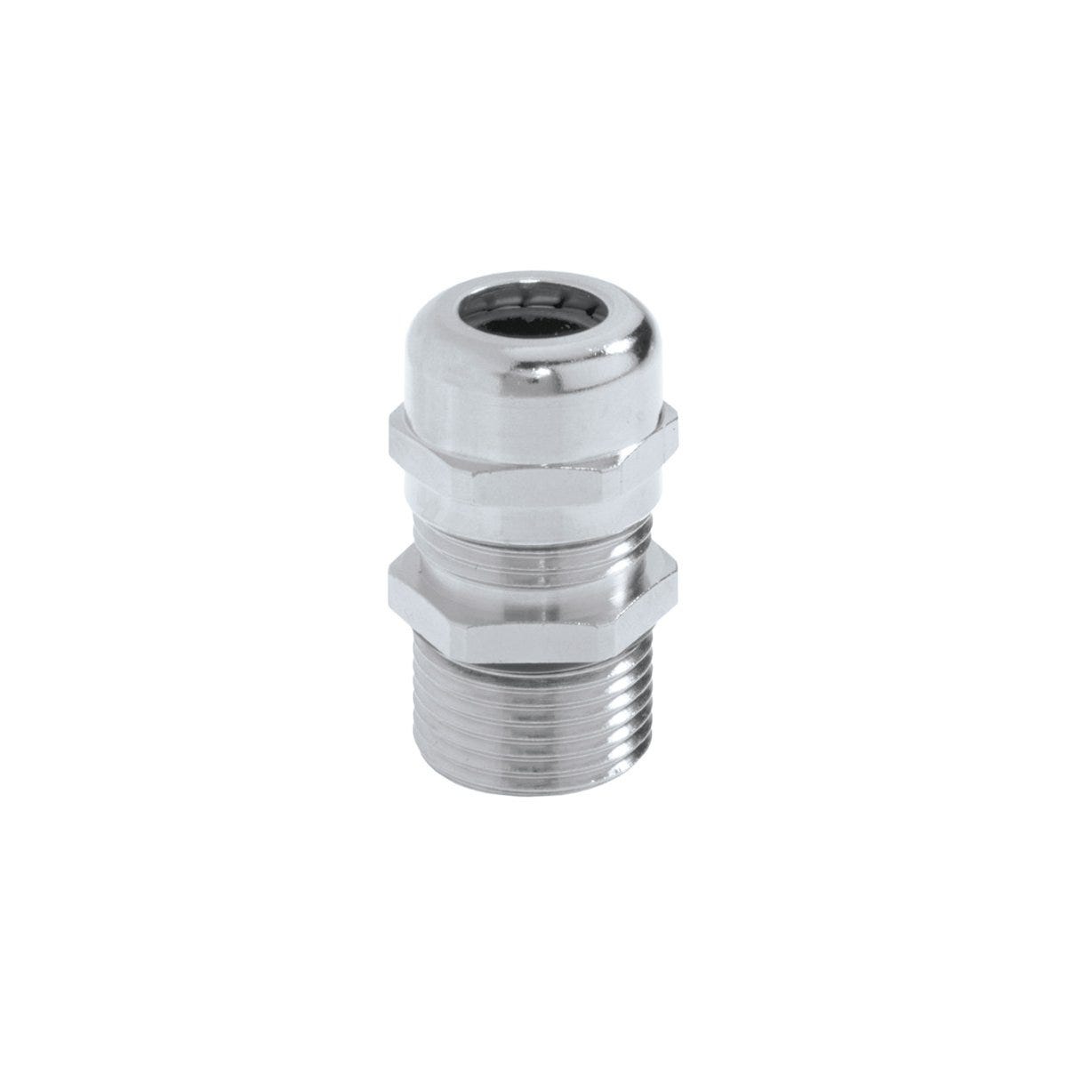 Lapp SKINTOP Series Metallic Nickel Plated Brass Cable Gland, M50 Thread, 27mm min., 35mm max., IP68