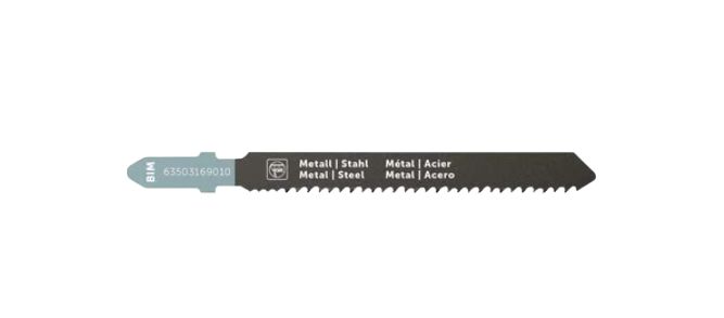 FEIN, 11 → 13 Teeth Per Inch Metal 90mm Cutting Length Jigsaw Blade, Pack of 5