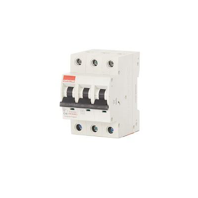 Contactum MCB, 3P, 40A Curve C, 415V AC, 10 kA Breaking Capacity