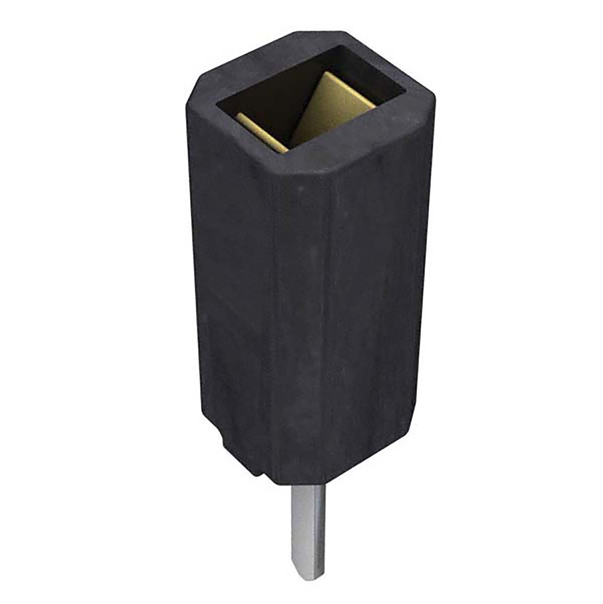 Samtec SSA Series Straight Through Hole Mount PCB Socket, 2-Contact, 1-Row, 2.54mm Pitch, Through Hole Termination