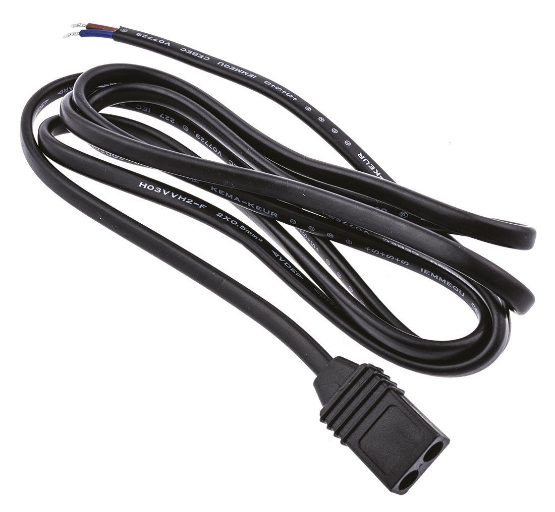 ebm-papst Fan Lead Power, 1500mm, for use with AC Compacts with pin 2.8 / 3.0 x 0.5 mm