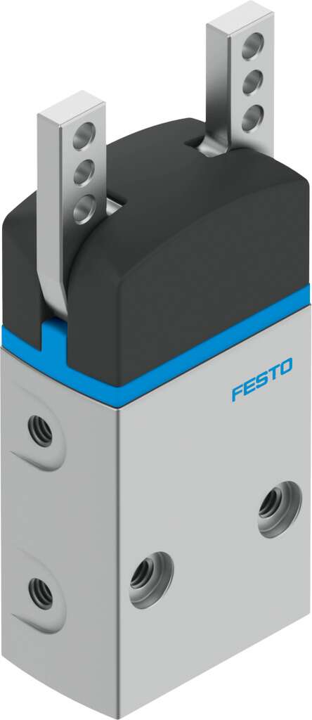 Festo 2 Finger Double Action Pneumatic Gripper, DHWS-10-A, Angle Gripping Type
