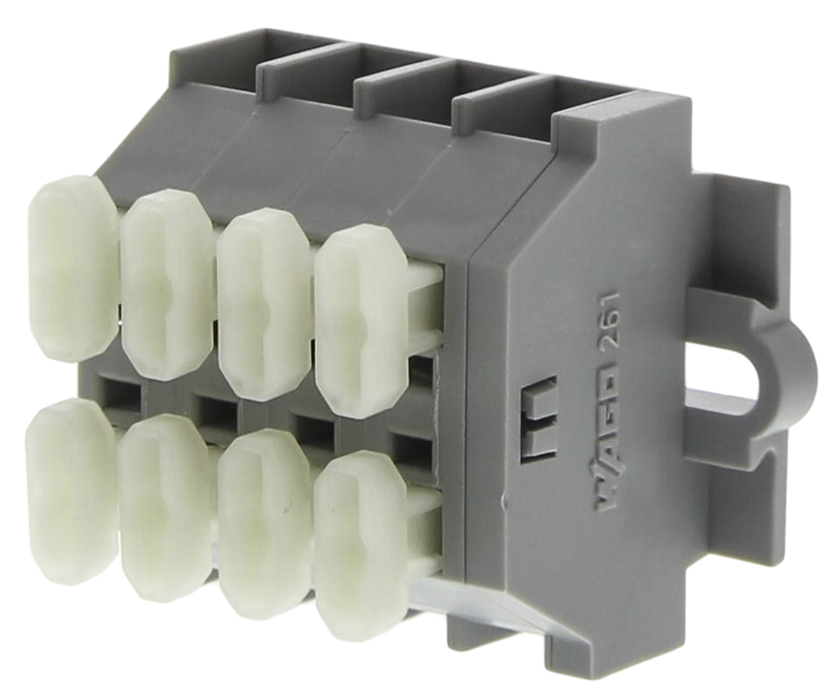 WAGO 50077016 261 Series Grey, 1-Level