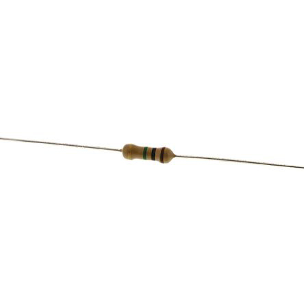 TE Connectivity 1MΩ Carbon Film Resistor 0.5W ±5% CFR50J1M0