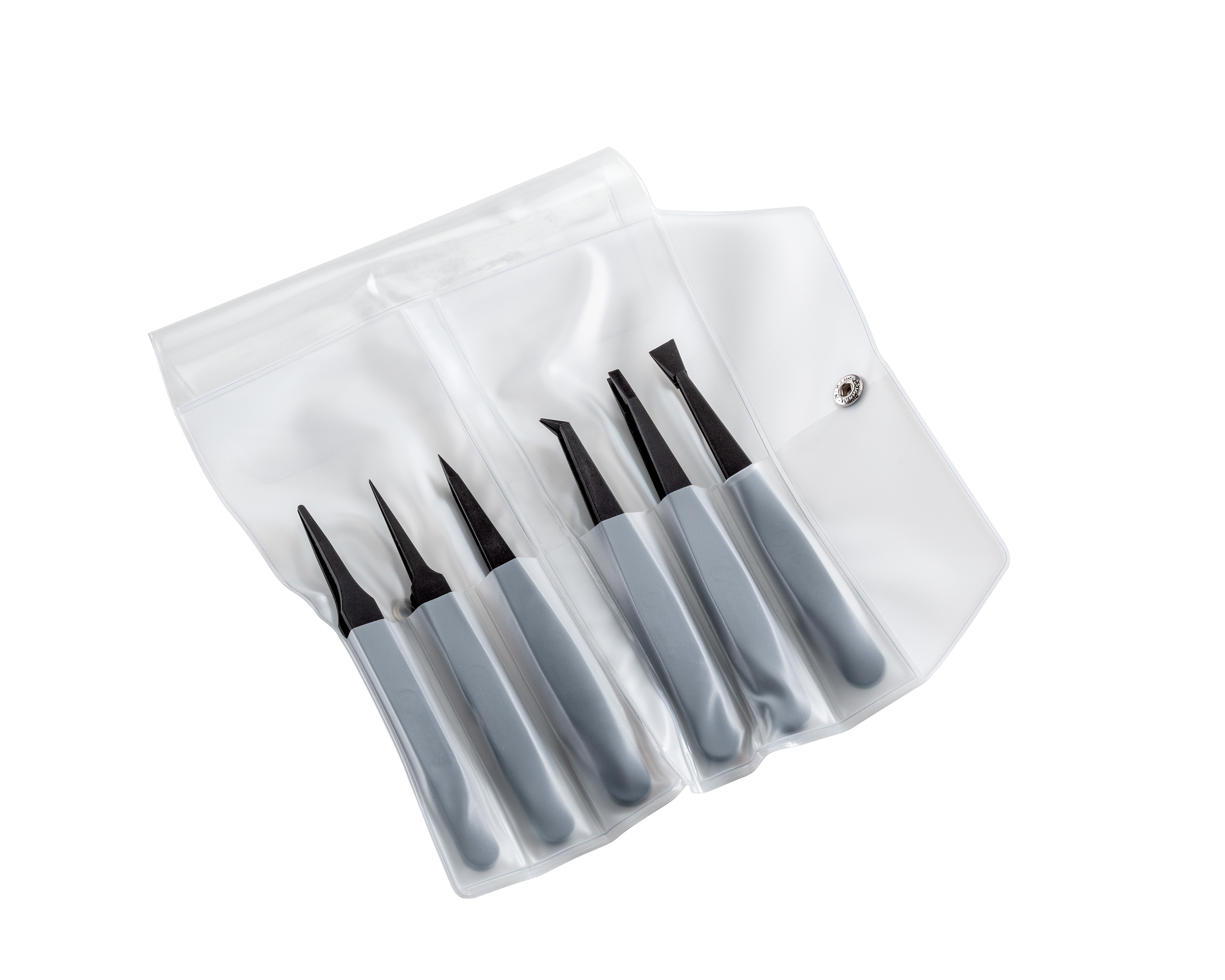 ideal-tek 165 mm, PVDF, ESD Tweezers