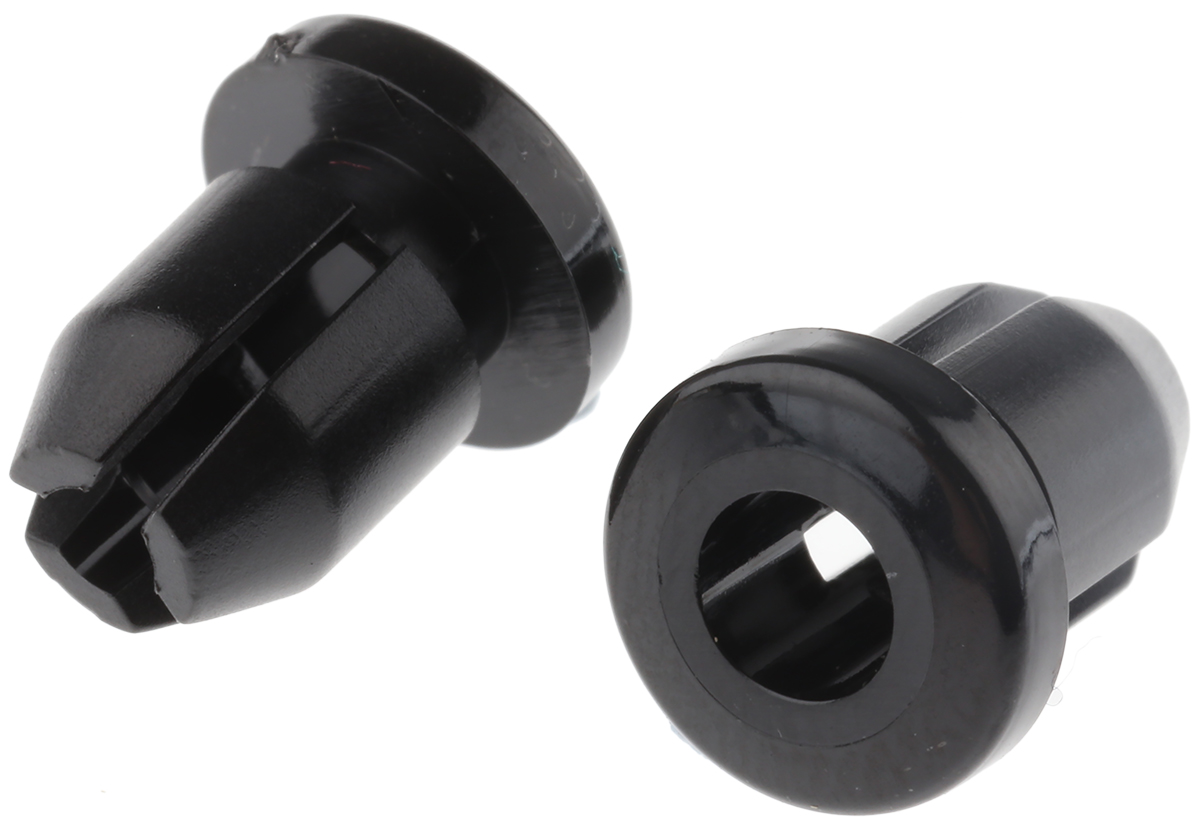 SLPB2M&SLG2MK, 7mm High Nylon PCB Post for 4.2mm PCB Hole, 8.5mm Base