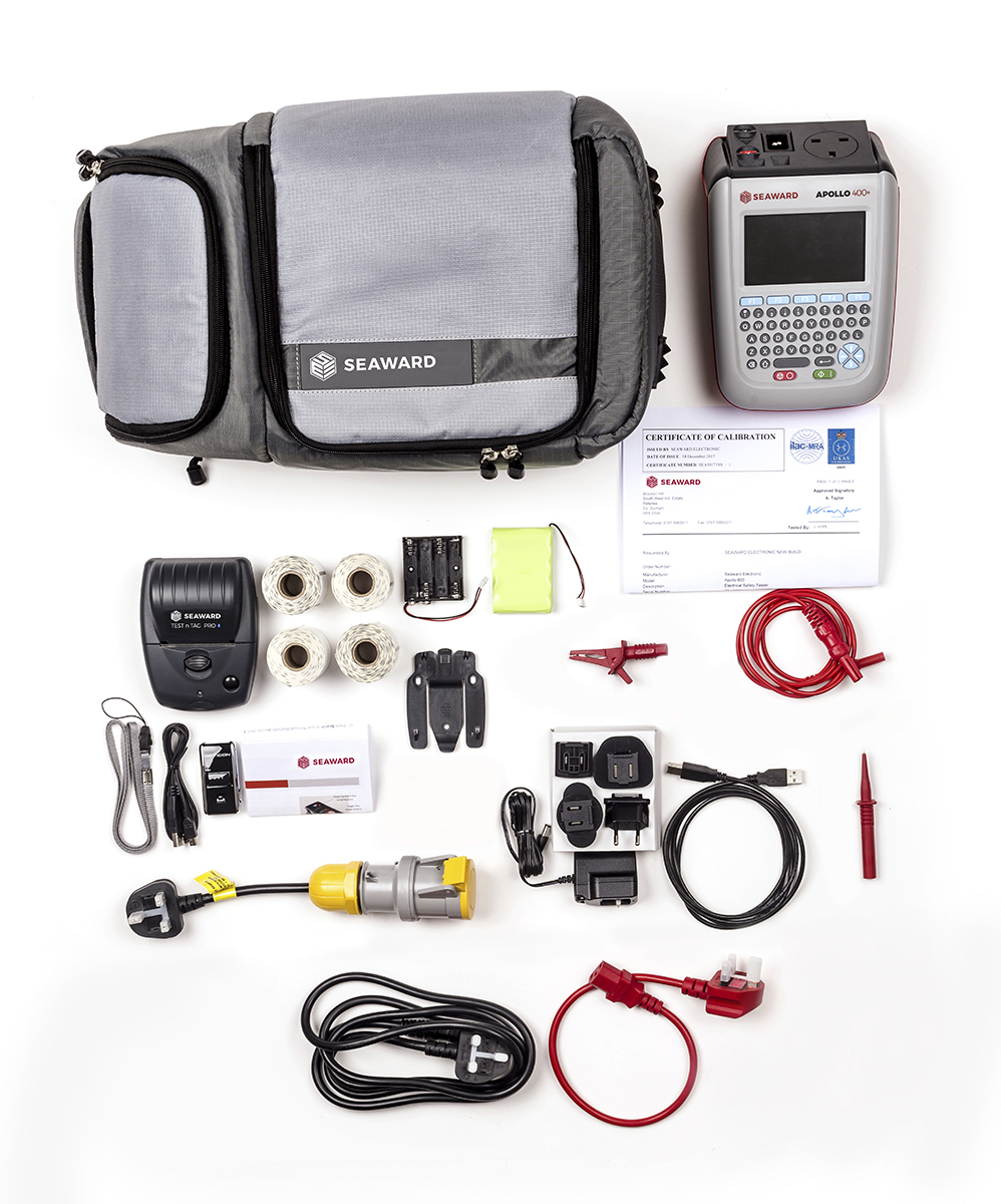 Seaward Apollo 400 + Pro Bundle PAT Testing Kit With RS Calibration