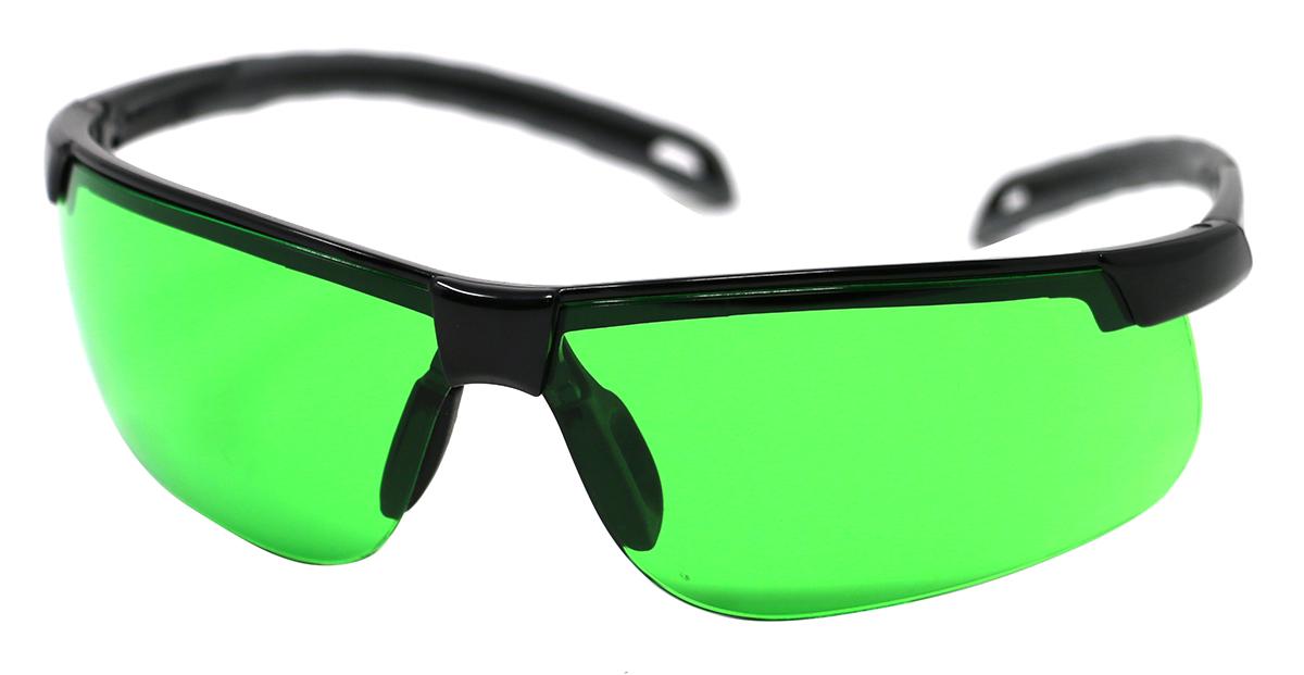 Laser Vision Laser Enhancement Glasses, Green