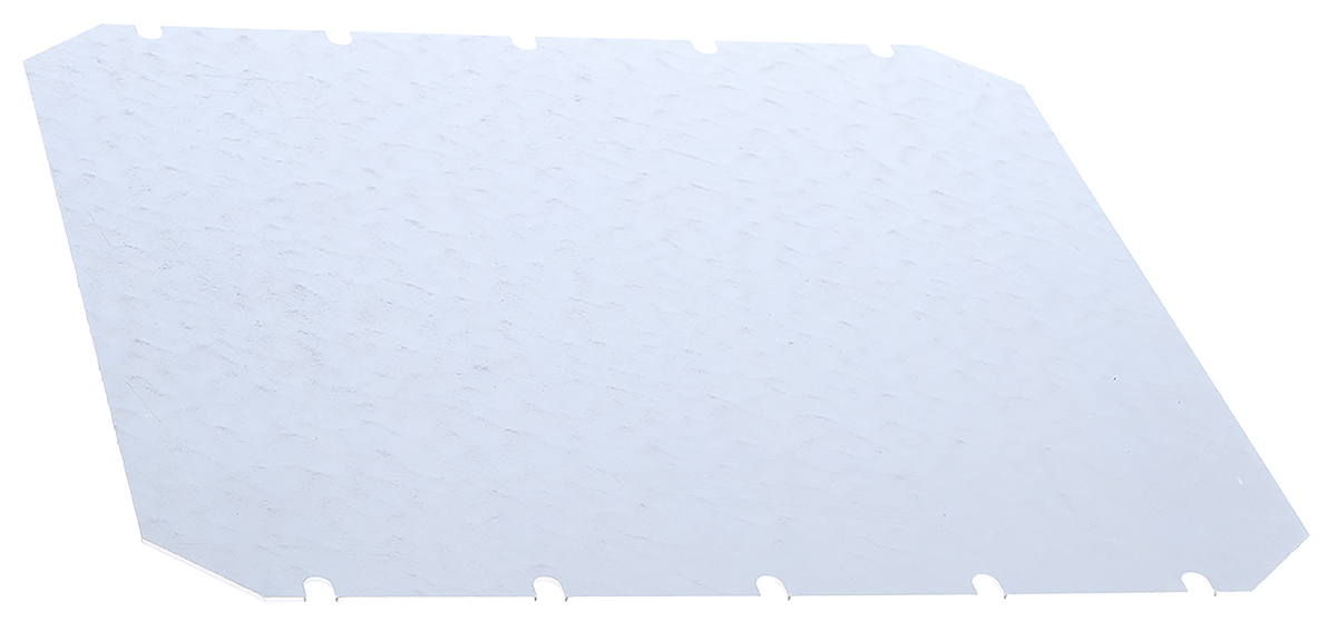 Fibox Steel Mounting Plate, 270mm H, 1.5mm W, 270mm L for Use with CAB PC/ABS Cabinet