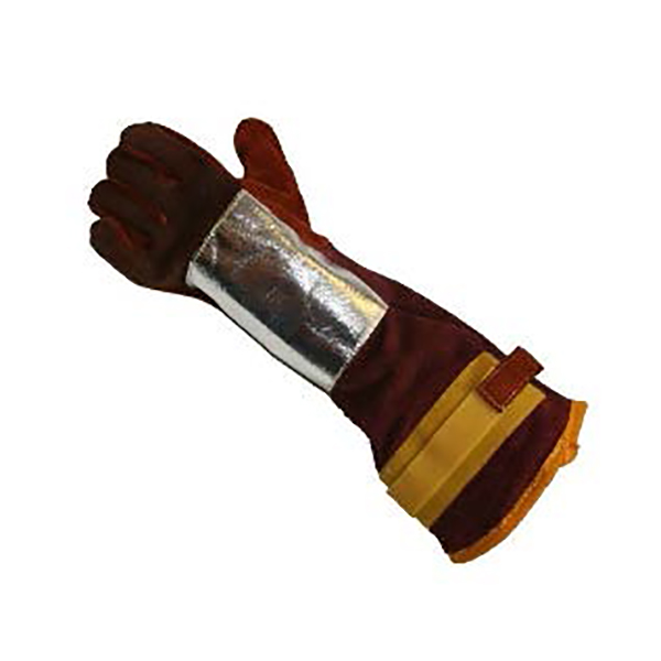 Liscombe L6-318-ADAP-DV Brown Aramid Chrome Leather Work Gloves